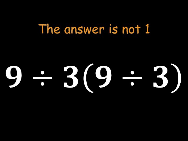 This Simple Math Expression Stumps Everyone