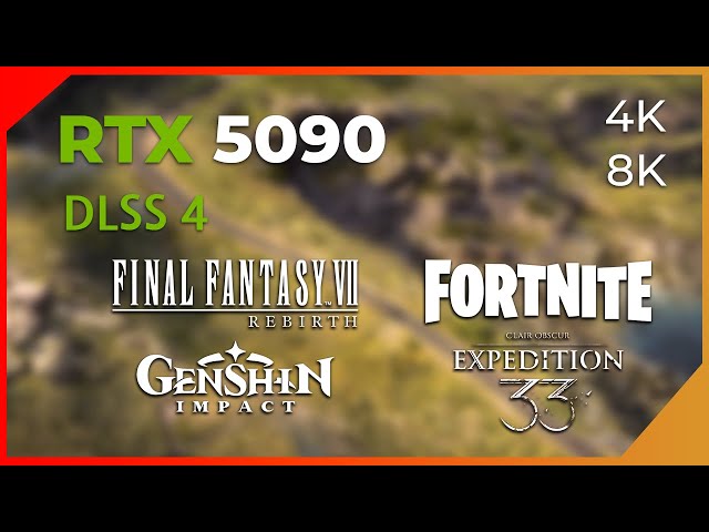 [TEST] RTX 5090 – Benchmarks Games 2026 | DLSS | 4K / 8K