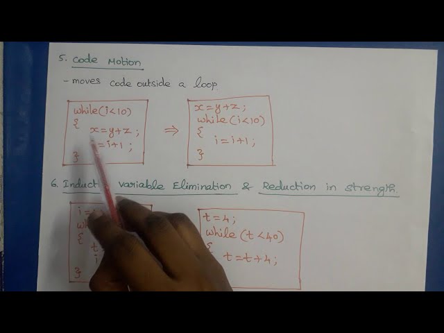 Compiler Design: Principal Sources of Optimization