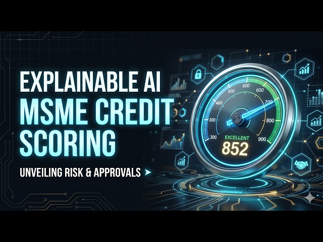 MSME CreditPulse - Explainable AI Underwriting & Sandbox | IDBI Innovate 2026 🏦🤖 #hackathon