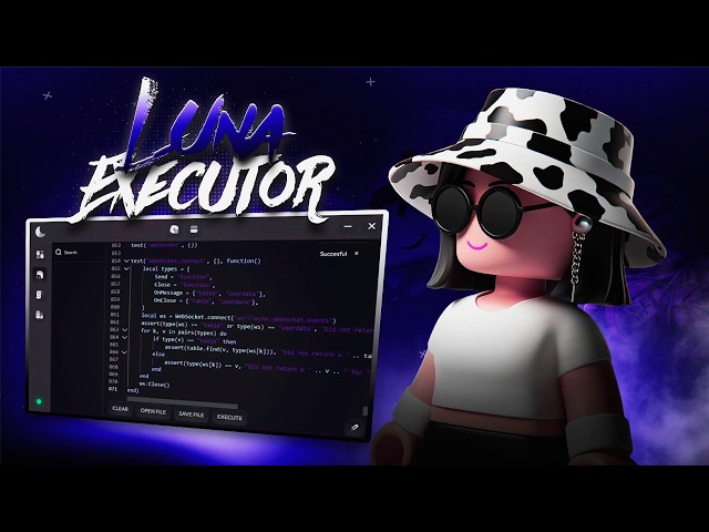 Roblox Executor LUNA | Free OP Exploit Web Working PC [100% UNC]