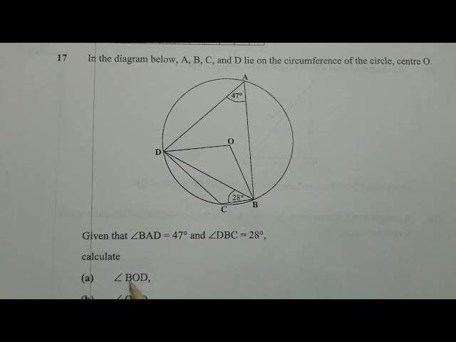 Circle Theorem