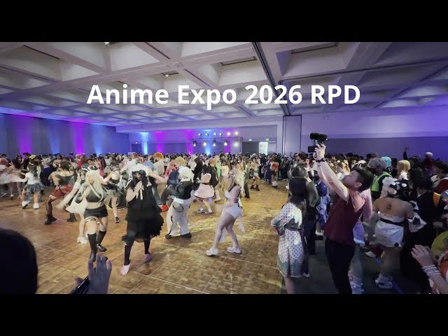 Anime Expo 2026 AX Dance RPD [4K] | K-Pop Random Play Dance in Cosplay [RPD]