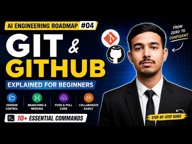 🚀 Git & GitHub Tutorial for Beginners in Hindi | Complete Practical Guide 💻