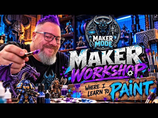 I Can 3D Print It… But Can I PAINT It?! 🎨 | Maker Workshop LIVE