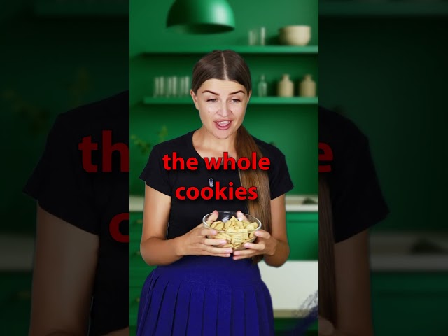 Eating cookies #englishtips #learnenglish