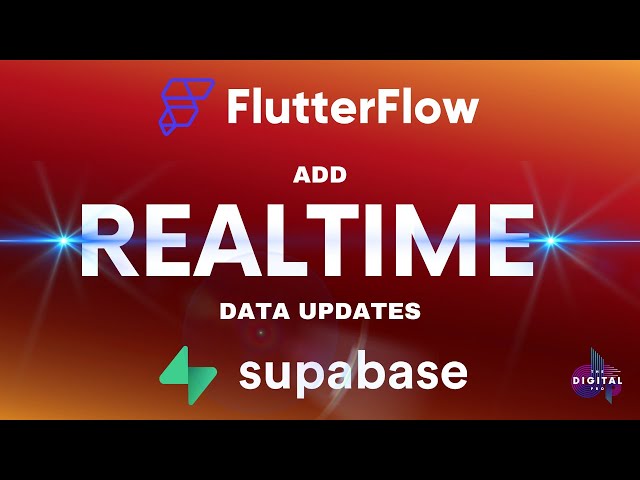 Add Realtime #Supabase Data Updates to your #FlutterFlow Project