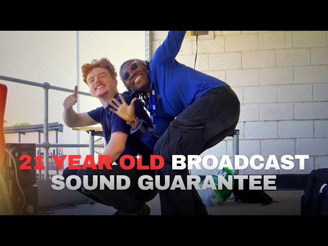 Meet The Youngest Broadcast Sound Guarantee I Know