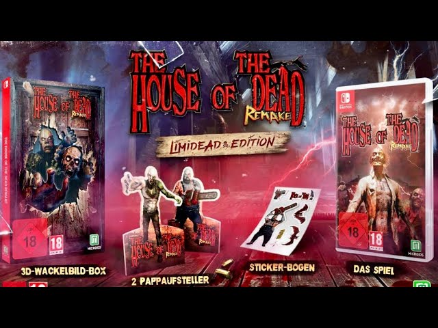 The House of the Dead Remake - Limidead Edition - [Nintendo Switch] Unboxing Deutsch + Gameplay