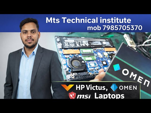 Hp Victus Gaming Graphics conversion By Mts Technical Institute .Gaming Laptops repairing #course 