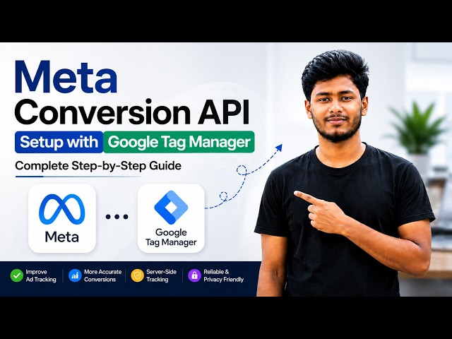 Facebook Pixel & Conversion API Server Side Tracking | GTM Complete Setup বাংলা