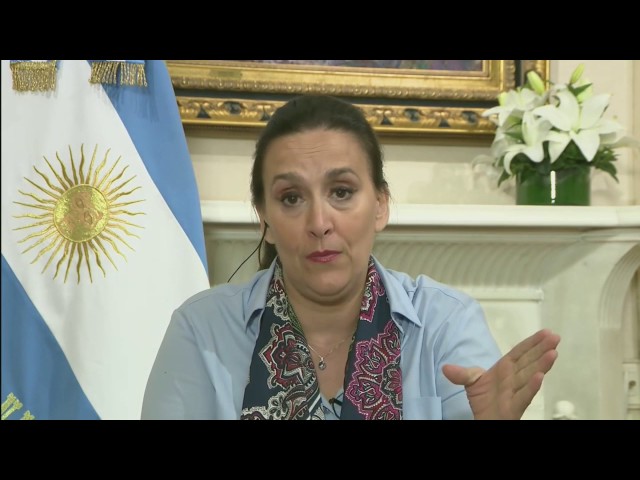 Gabriela Michetti habló en exclusiva con Noticiero 7
