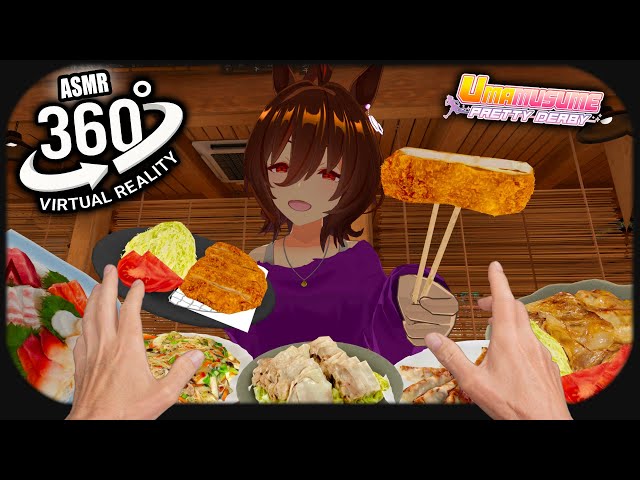 Agnes Tachyon Feeds You~ [ASMR 360º VR] Uma Musume 360 VR