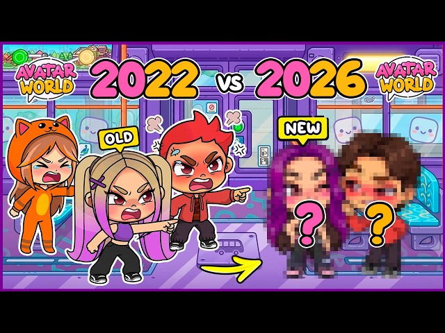LYNA and CHOCOBLOX 2022 vs 2026 in Avatar World ✨