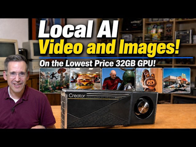 Local AI Video and Image Generation on the Intel's Low Cost 32GB GPU!