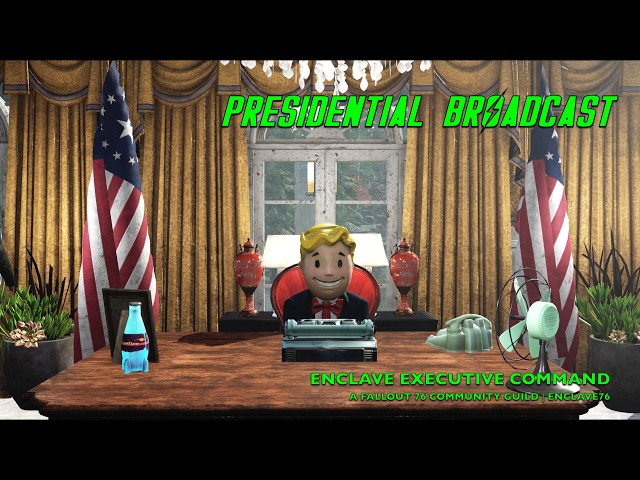 Fallout 76: Presidential Broadcast | April 2026 | Enclave76