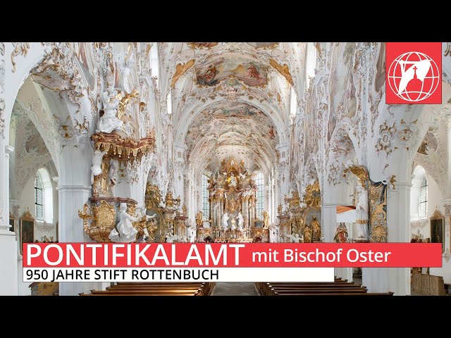 LIVE: Holy Mass with Bishop Stefan Oster - 950 Years of Rottenbuch Abbey
