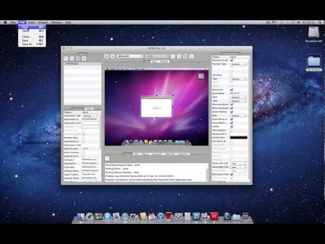 Zinc 4.0 - Quickstart guide for ActionScript 3.0