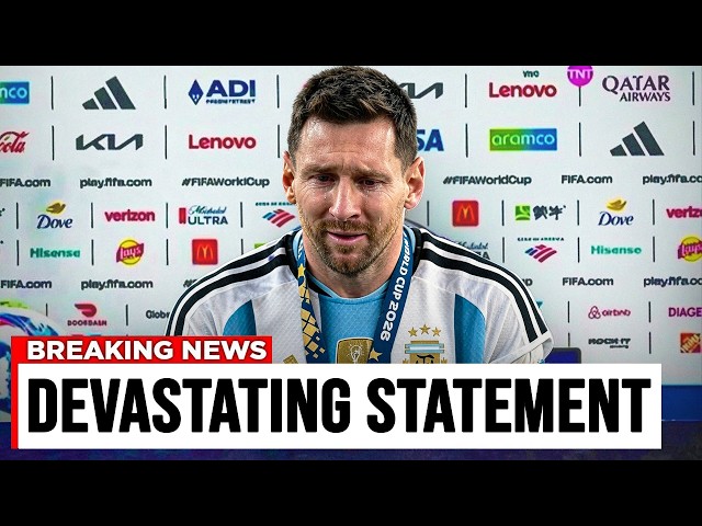 Lionel Messi Makes A Shocking Announcement After FIFA Bans Argentina From The World Cup