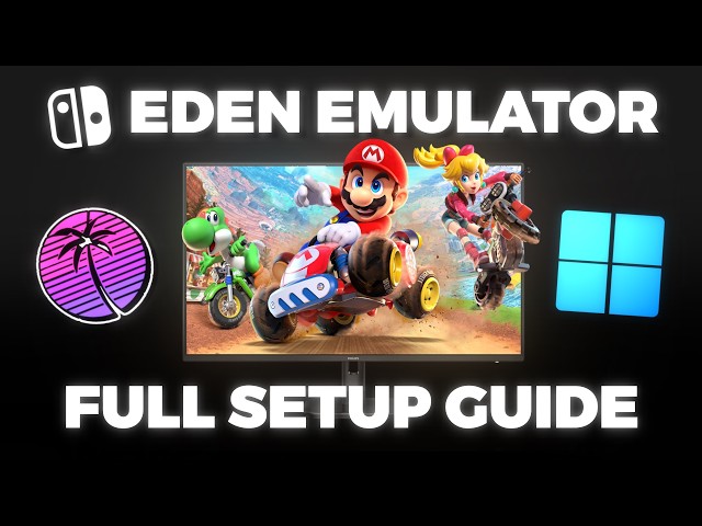 Eden Emulator Full Setup Guide | Eden Prod Keys and Firmware Guide | Switch Emulator PC