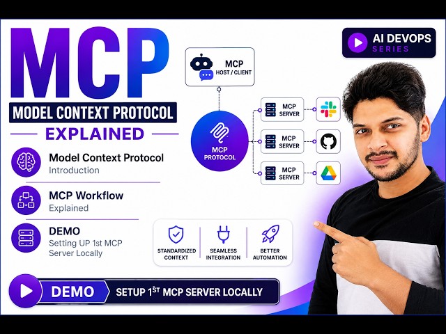 Model Context Protocol (MCP) Explained | Workflow & First MCP Server Setup Locally #mcp #mcpserver