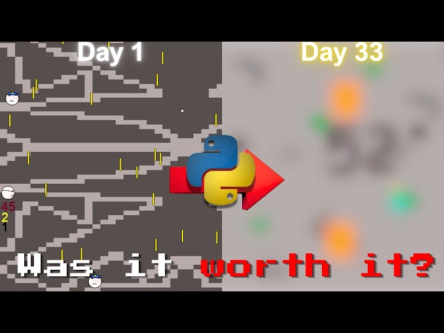 I Spent 100 Days Using Pygame