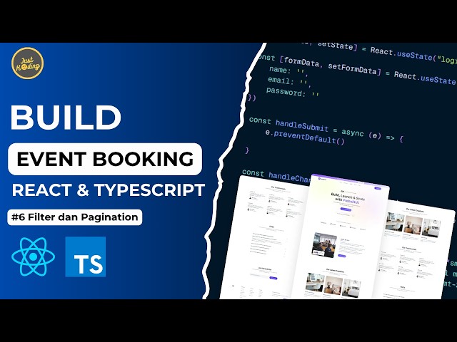 ReactJS TypeScript untuk Pemula #6 - Query Params untuk Search dan Pagination