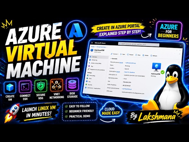 How to Create a Linux Virtual Machine in Microsoft Azure | Step-by-Step