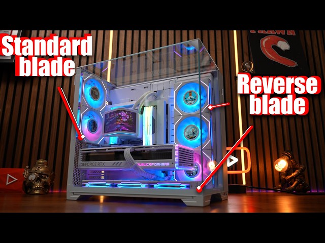 Lian Li SL INF Flex fans and LCD setup and wiring guide