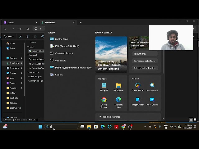 Python installation
