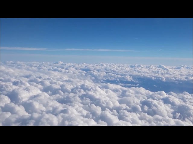 Relaxing Music - Sea of Clouds View from Plane (HD) Zen Music to Sleep or Relax