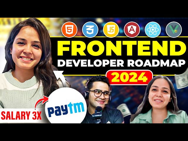 How to Get Hired as Frontend Developer in 2024 - Learn Web Development Step by Step Roadmap 2024