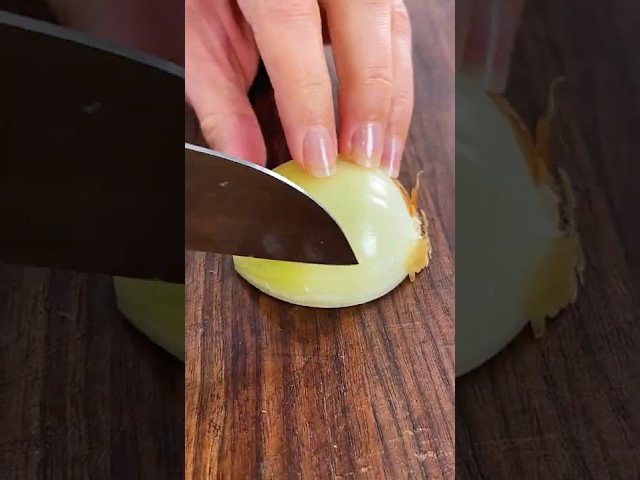 Genius Way to Cut an Onion #shorts