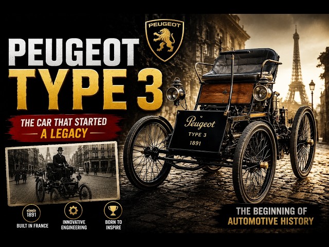 Why the First Car Ever Driven in Italy Was a French Peugeot! #AutomotiveFacts #HistoryTok #MustWatch