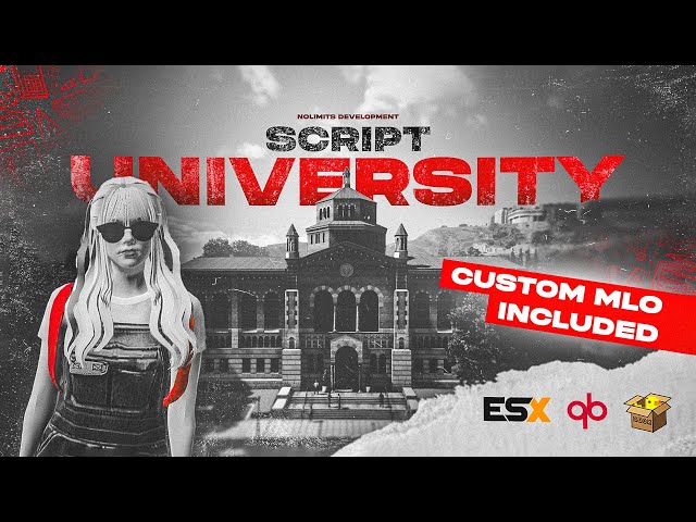 The ULTIMATE University RP Script for FiveM | Director, Teachers, Students & More!