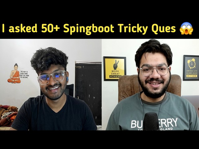 Java Spring Boot 4 Yrs Interview Experience