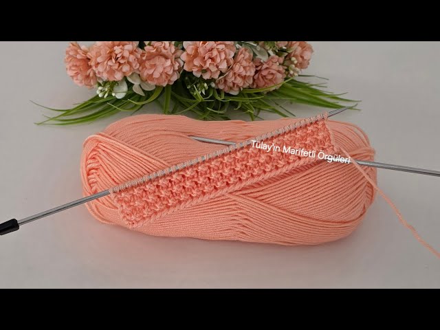 Herkesin Yapabileceği Kolay Örgü Yelek Modeli #knitting 