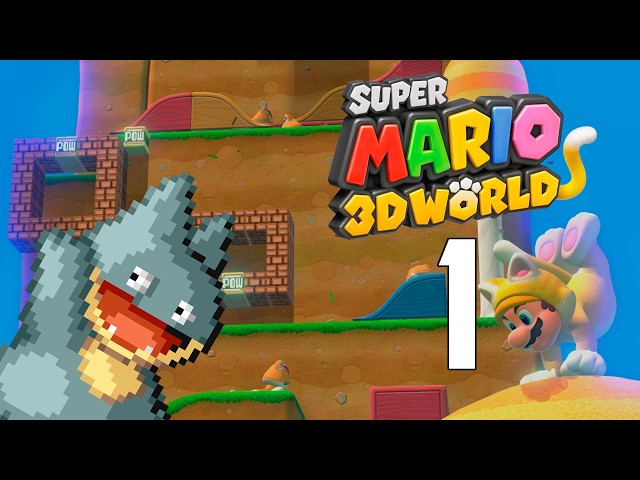 Cats And Rats (In The Neighbourhood) | Super Mario 3D World (NS) | Casual Playthrough (Day 1)