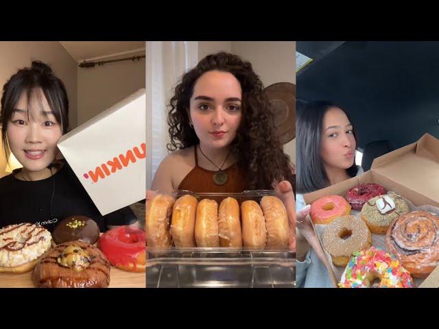 DONUTS MUKBANG ASMR !  | MUKBANG COMPILATIONS | ASMR MUKBANG | MUKBANG EATING | ASMR COMPILATIONS