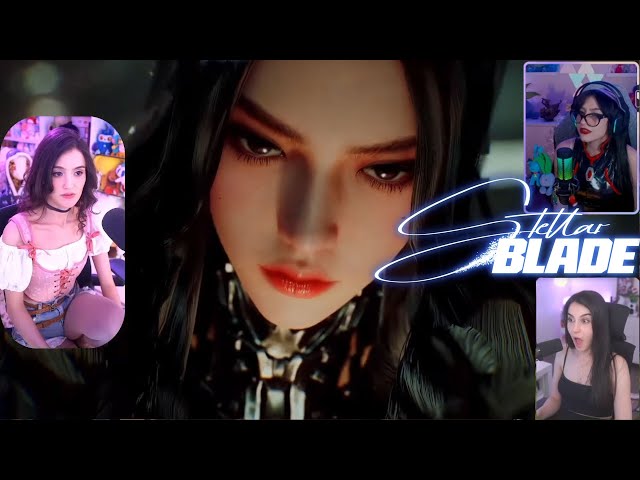 Gamer Girls React to Eve vs Tachy 💔 “No... Not Her.” | Stellar Blade