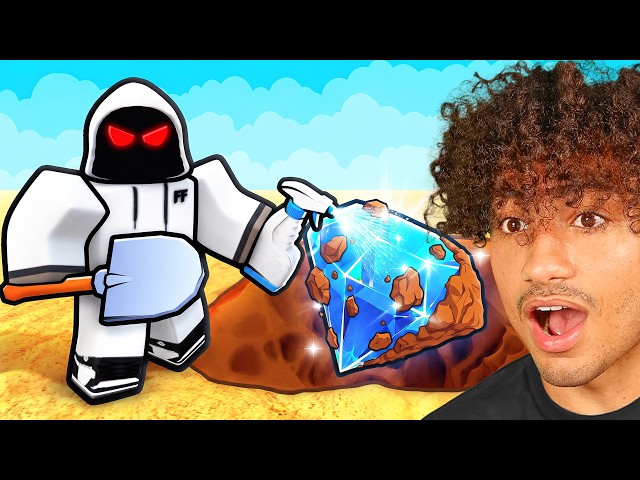 ROBLOX DIG AND CLEAN..