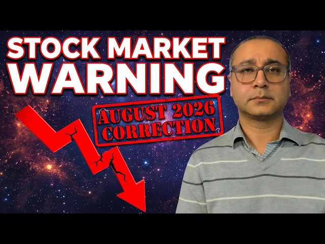 Stock Market August 2026 — Vedic Astrology Predicts Correction, Protests & Health Scare
