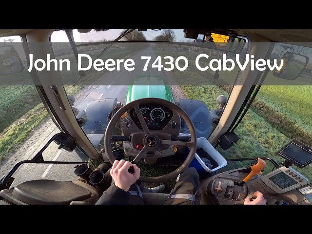 John Deere 7430P Cabview *No Music*