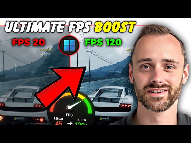 Games Running Slow? Ultimate Windows 11 FPS Boost Optimization