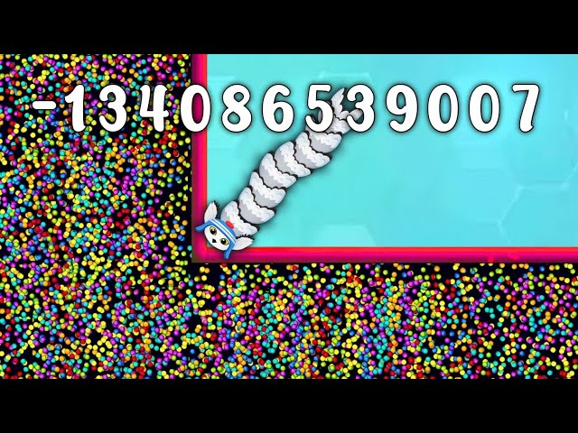 SNAKE IO🐍 BOSS POWDER SNAKE 🐍 EATING OUTSIDE DELICIOUS SCORE POINT🐍 EPIC SNAKEIO GAMEPLAY #snakegame