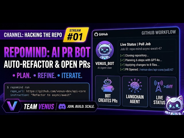 TeamVenus - Hacking The Repo Discord Stream #01 (19-07-2026)