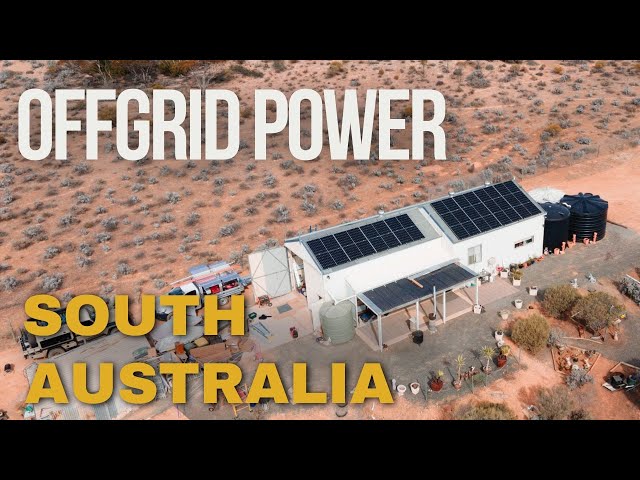 AUSTRALIAN OFF GRID SOLAR INSTALLATION - VICTRON - PYLONTECH - SOUTH AUSTRALIA