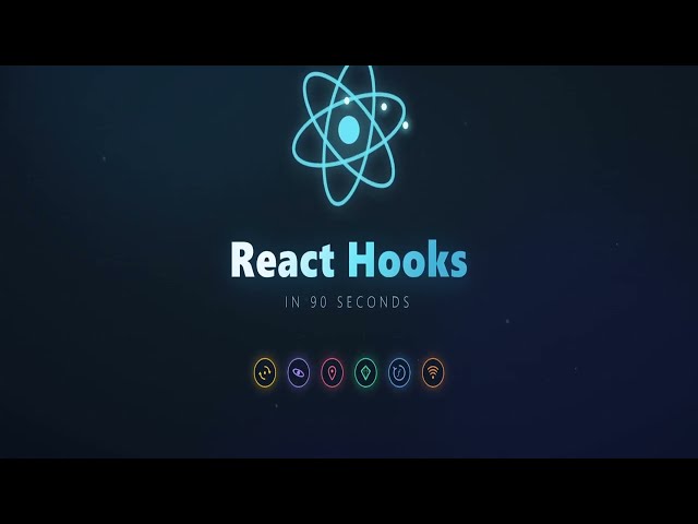 React Hooks Explained in 90 Seconds (useState, useEffect & More)