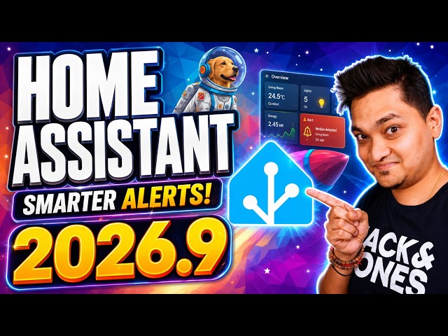 Home Assistant 2026.9 Updates 🚀 — Smarter Alerts, Matter Map, Tile Card features & More!
