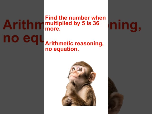 Become Top Student✩Arithmetic Reasoning✩Creative Math Education #maths #quiz #mathteacher